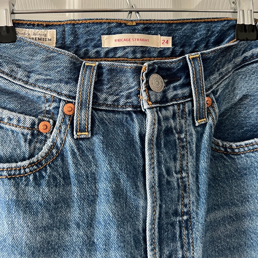 Levi’s RIBCAGE STRAIGHT ANKLE WOMEN'S JEANS - Picture 7 of 7